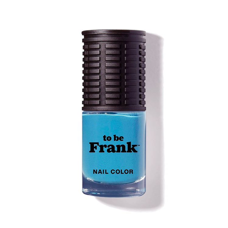 To Be Frank electric blue nail polish named Slushie